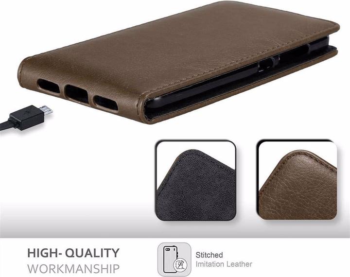 Productafbeelding Cadorabo Flip als onzichtbaar deksel (ZTE Blade V8)