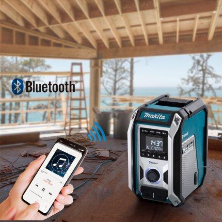Actual product image Makita DMR 114 (VHF, AM, Bluetooth)