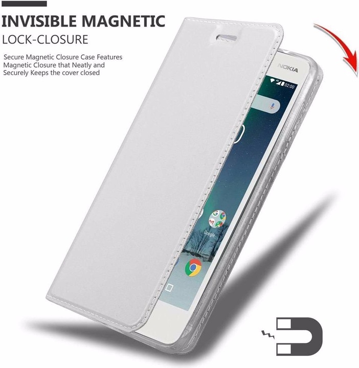 Produktbild Cadorabo Book Classy Style Cover (Nokia 2)