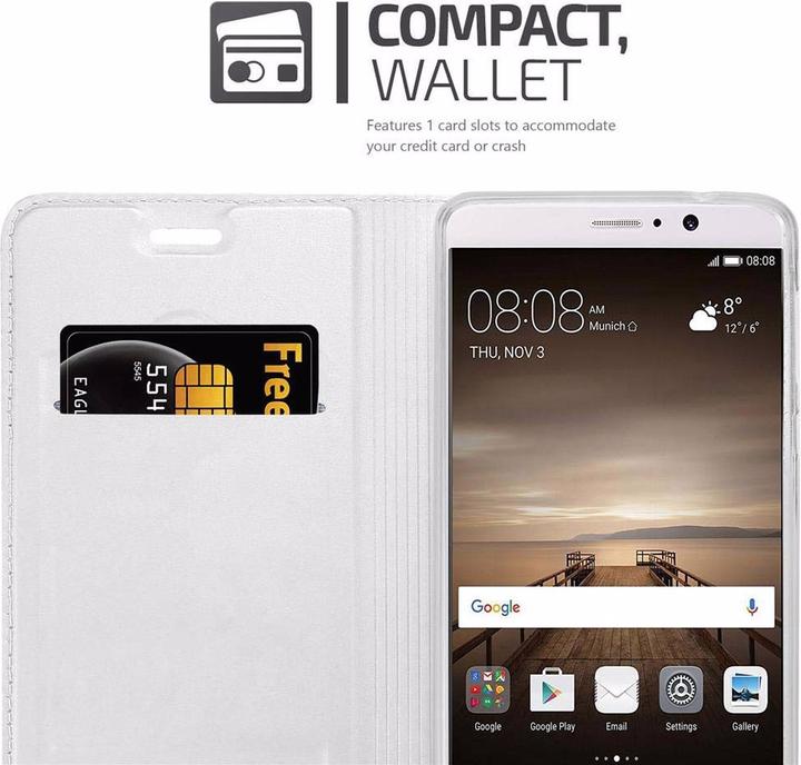 Actual product image Cadorabo Book Classy Style Cover (Mate 9)