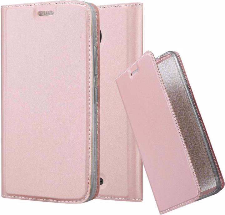 Actual product image Cadorabo Book Classy Style Cover (Motorola Moto C)