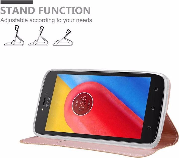 Produktbild Cadorabo Book Classy Style Cover (Motorola Moto C)