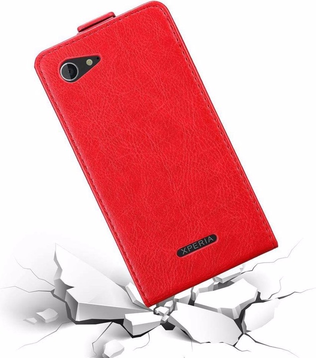 Produktbild Cadorabo Flip wie Invisible Cover (Sony Xperia E3)