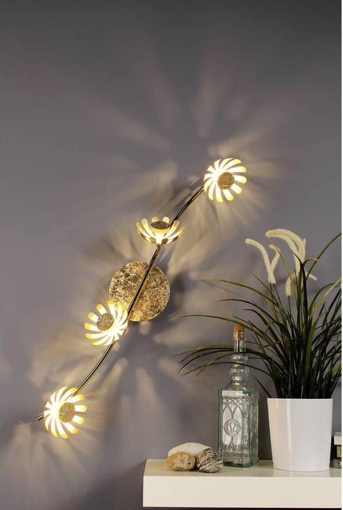 Immagine prodotto Luce ambiente Design LUCE Design Bloom Plafoniera a LED a 4 canali 3000 K 20W Oro (1200 lm)