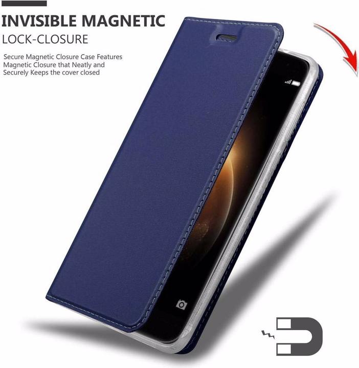 Produktbild Cadorabo Book Classy Style Cover (Huawei G7 Plus, Huawei G8, Huawei GX8)
