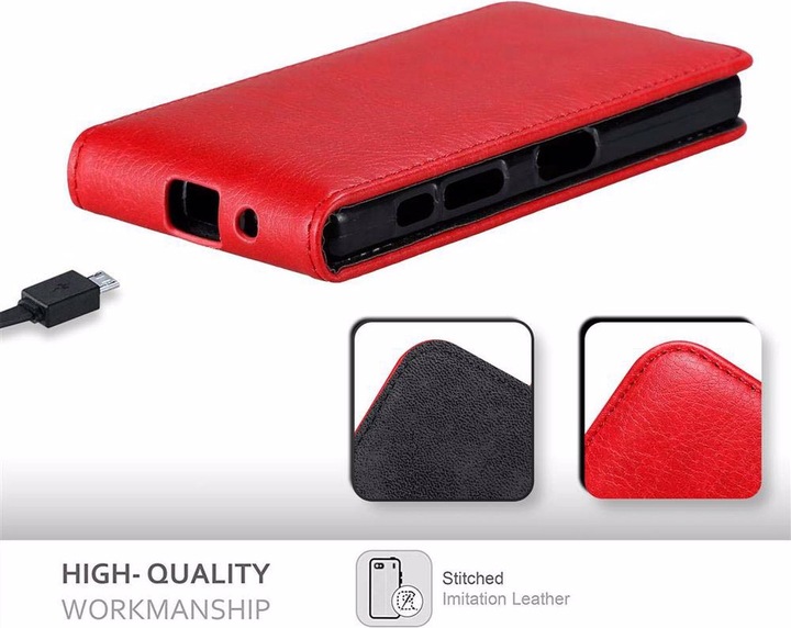 Produktbild Cadorabo Flip wie Invisible Cover (Sony Xperia Z5 Compact)