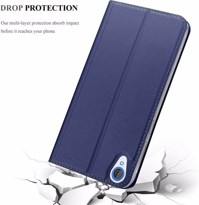 Actual product image Cadorabo Book Classy Style Cover (HTC Desire 820)
