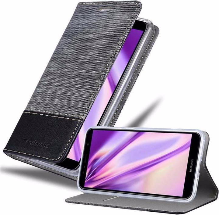 Actual product image Cadorabo Book Jeans Optics Cover (Huawei Y6 Prime (2019))