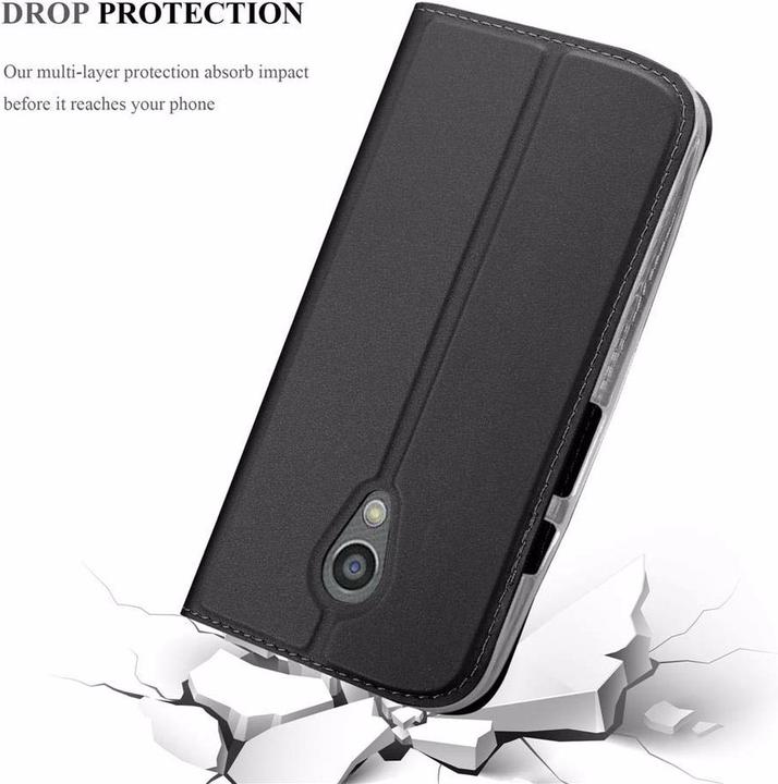 Actual product image Cadorabo Book Classy Style Cover (Motorola Moto G2 (2nd Gen))