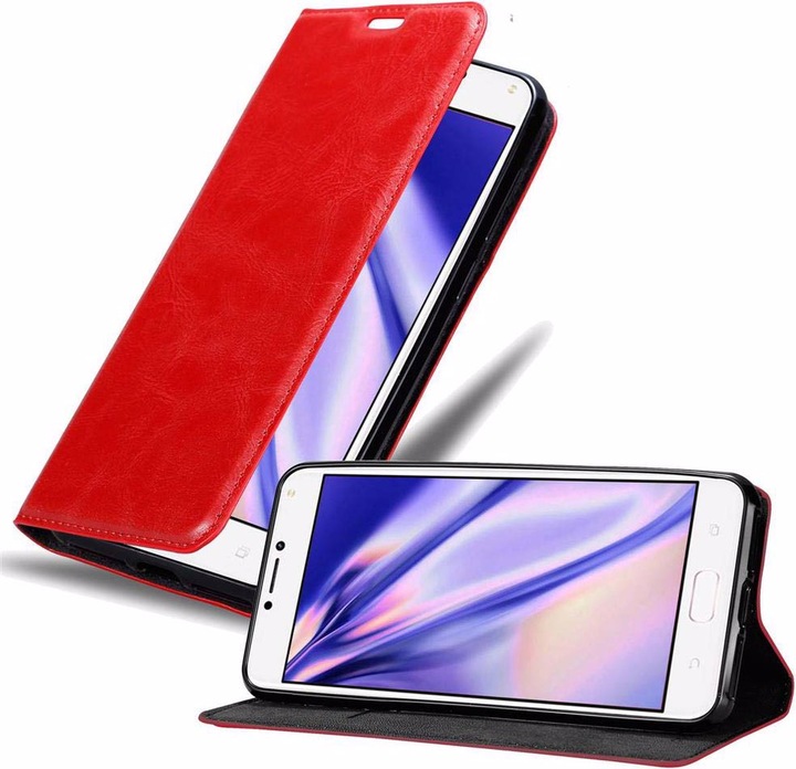 Actual product image Cadorabo Book Invisible Magnet Cover (Asus Zenfone 4 Max)