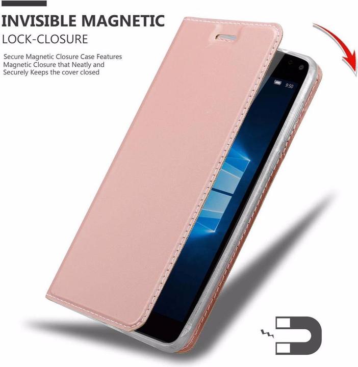 Image du produit Cadorabo Book Classy Style Cover (Microsoft Lumia 950 XL)
