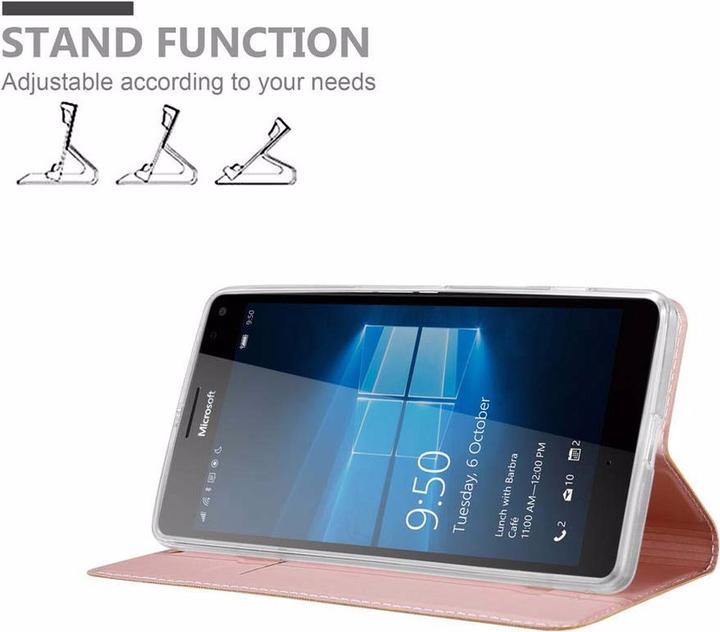 Image du produit Cadorabo Book Classy Style Cover (Microsoft Lumia 950 XL)