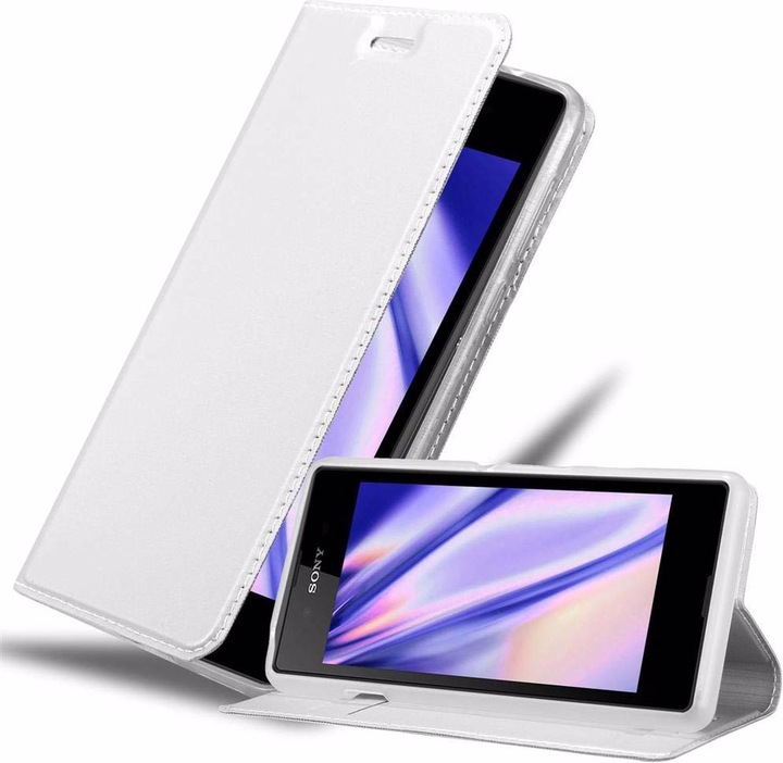Actual product image Cadorabo Book Classy Style Cover (Sony Xperia E3)