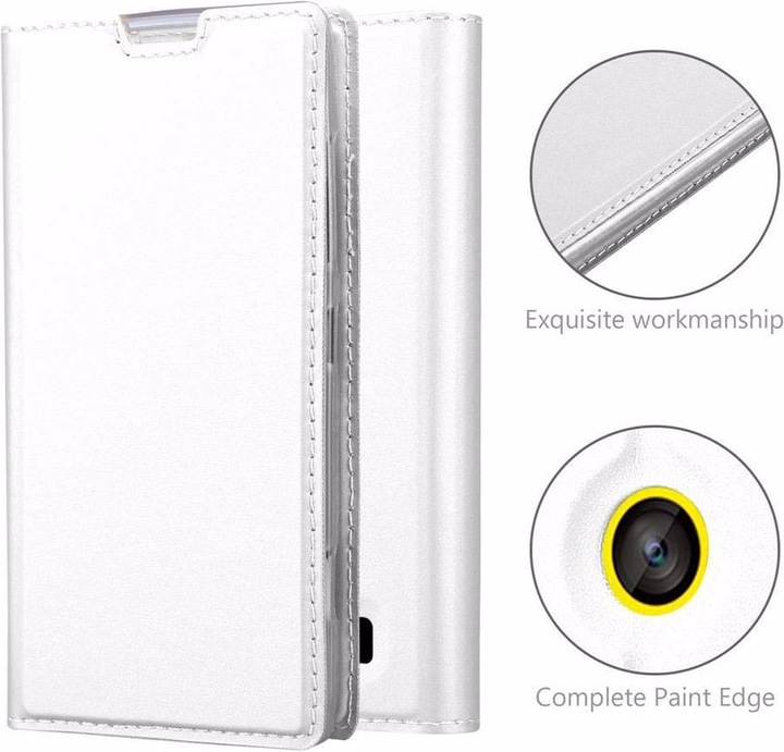 Actual product image Cadorabo Book Classy Style Cover (Nokia Lumia 520)