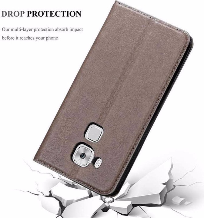 Actual product image Cadorabo Book Invisible Magnet Cover (Huawei Nova Plus)
