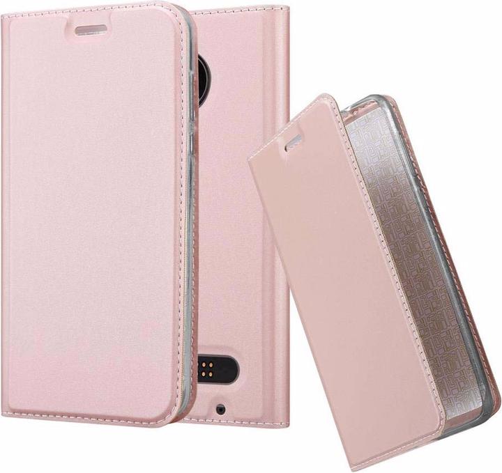 Actual product image Cadorabo Book Classy Style Cover (Motorola Moto Z2 Play)