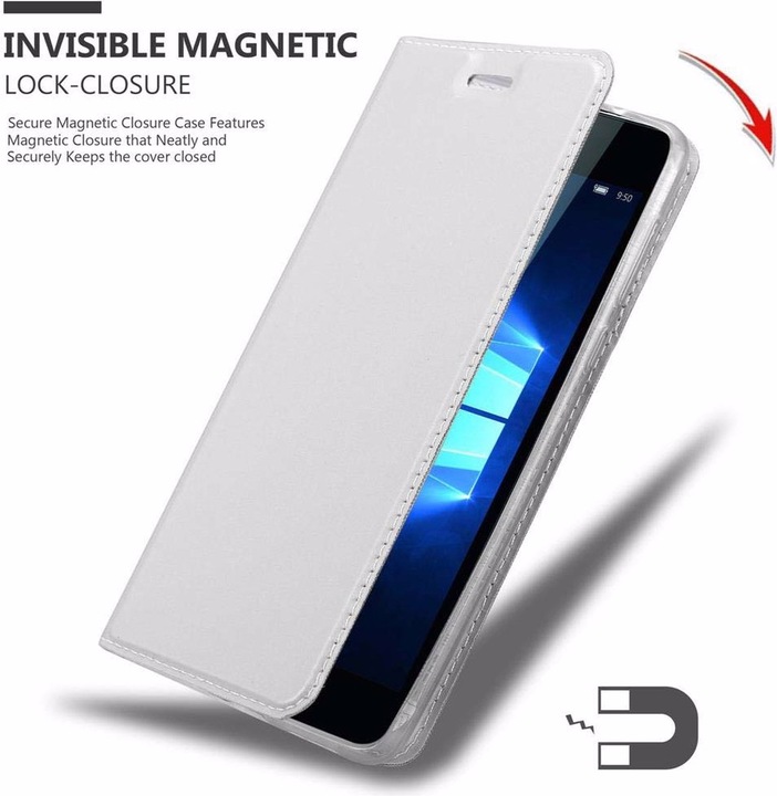 Actual product image Cadorabo Book Classy Style Cover (Microsoft Lumia 950)