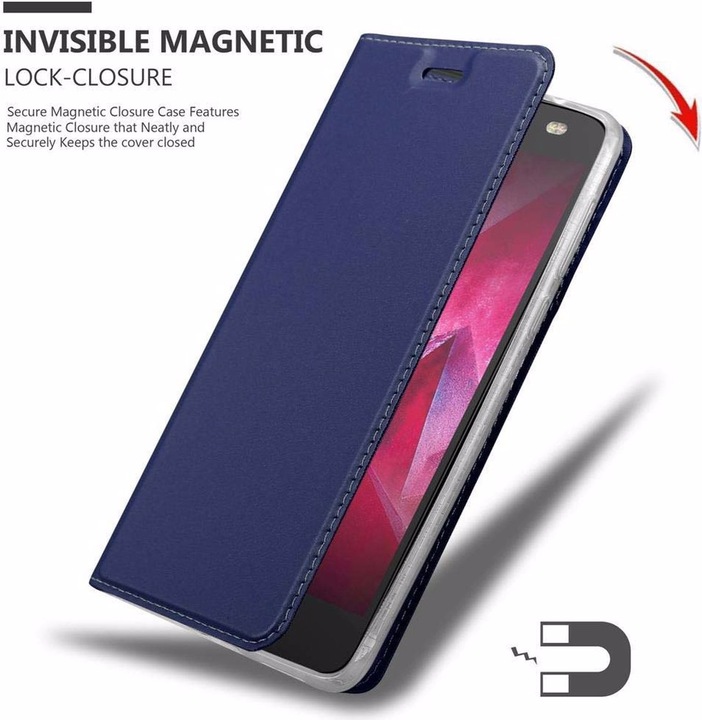 Actual product image Cadorabo Book Classy Style Cover (Motorola Moto Z)