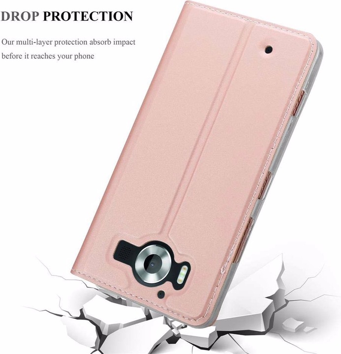 Actual product image Cadorabo Book Classy Style Cover (Microsoft Lumia 950)
