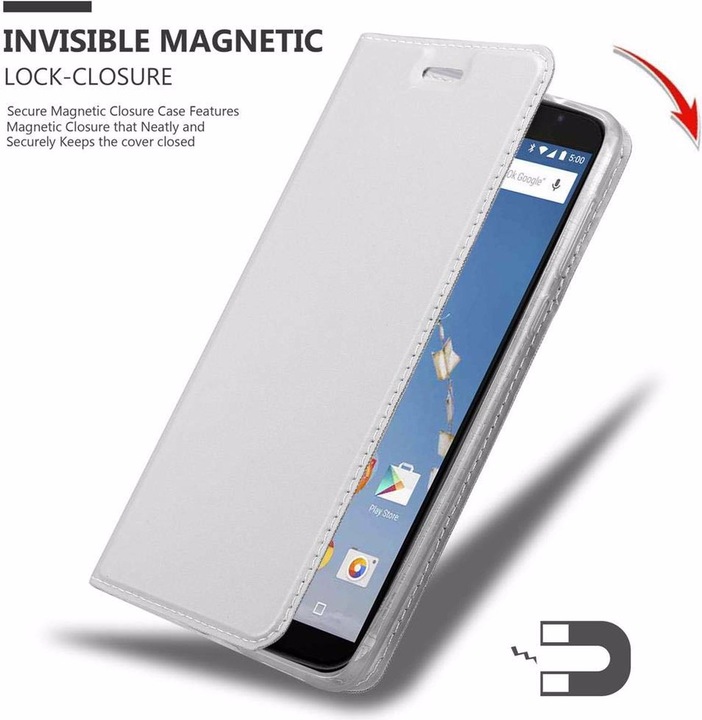 Produktbild Cadorabo Book Classy Style Cover (Google Nexus 6)