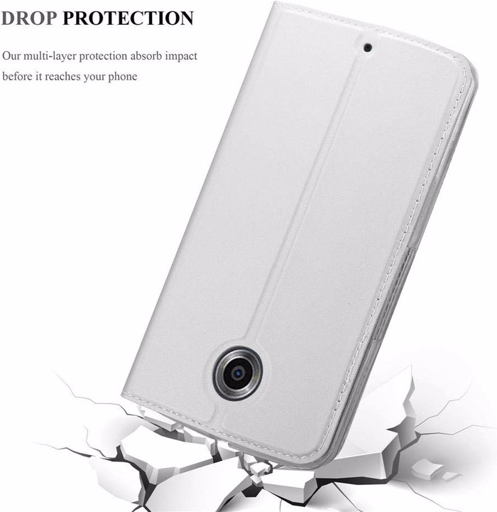 Produktbild Cadorabo Book Classy Style Cover (Google Nexus 6)