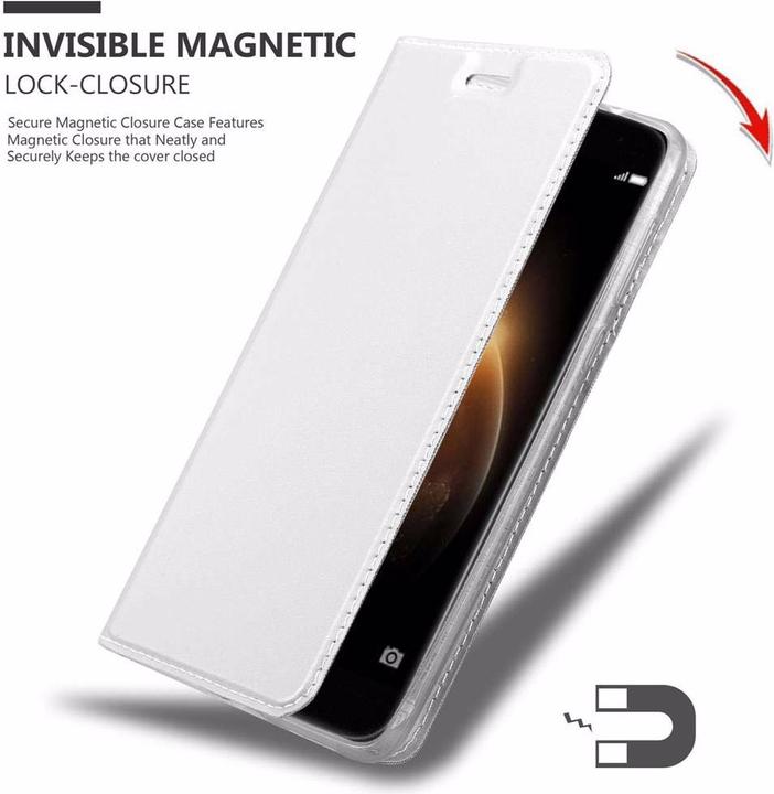 Actual product image Cadorabo Book Classy Style Cover (Huawei G7 Plus, G8, GX8)