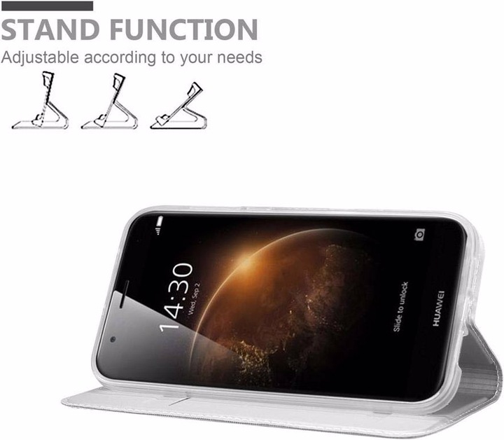 Actual product image Cadorabo Book Classy Style Cover (Huawei G7 Plus, G8, GX8)