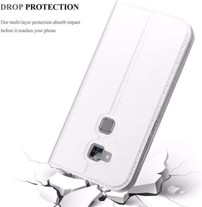 Actual product image Cadorabo Book Classy Style Cover (Huawei G7 Plus, G8, GX8)