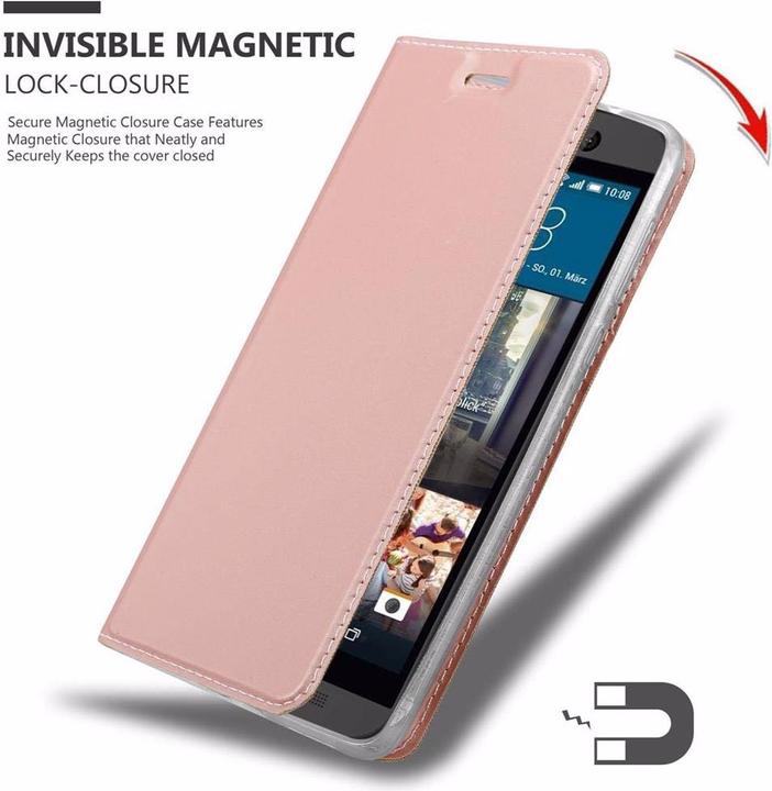 Actual product image Cadorabo Book Classy Style Cover (HTC One M9)