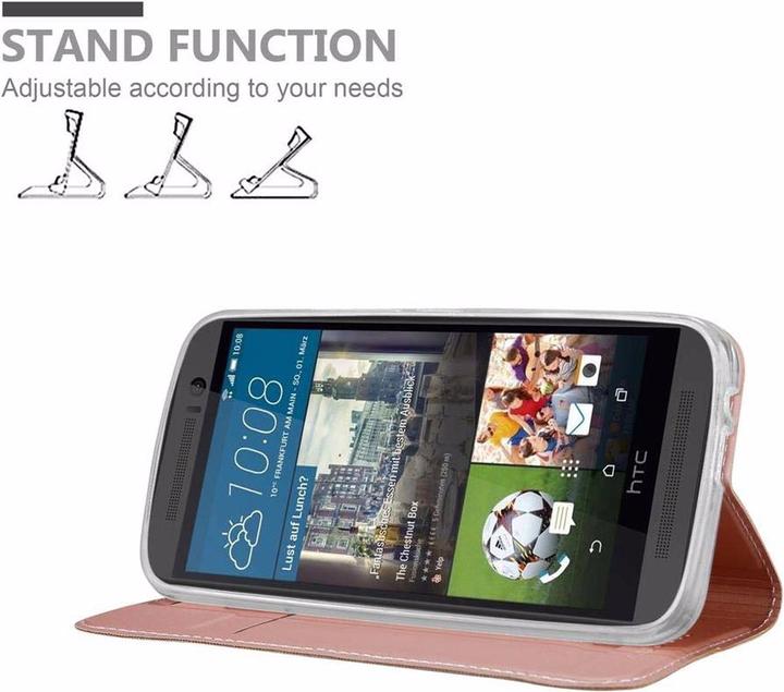 Actual product image Cadorabo Book Classy Style Cover (HTC One M9)