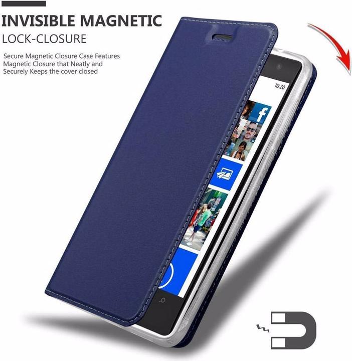 Actual product image Cadorabo Book Classy Style Cover (Nokia Lumia 1020)