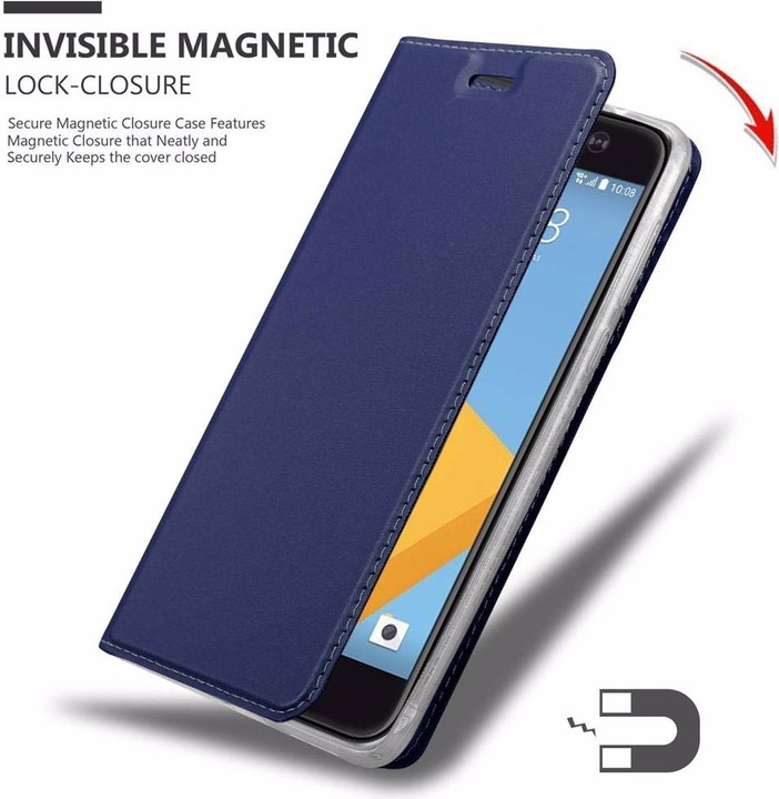 Actual product image Cadorabo Book Classy Style Cover (HTC One M10)