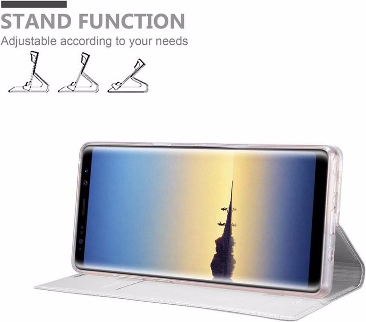 Actual product image Cadorabo Book Classy Style Cover (Samsung Galaxy Note 8)