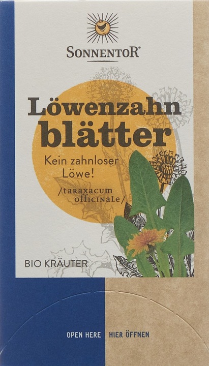 Produktbild Sonnentor Löwenzahnblätter Bio Kräutertee (18x1.2g) (50 g)