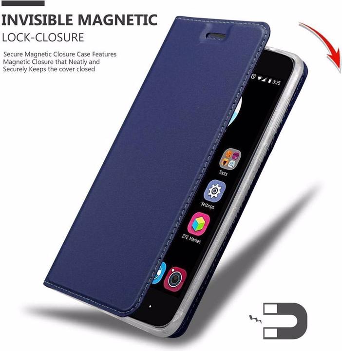 Produktbild Cadorabo Book Classy Style Cover (ZTE Blade V8 Mini)
