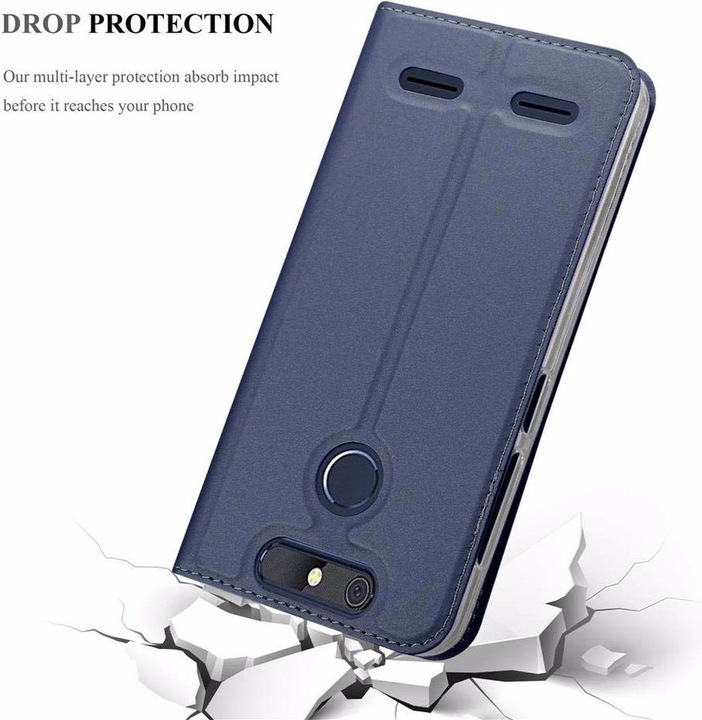 Actual product image Cadorabo Book Classy Style Cover (ZTE Blade V8 Mini)