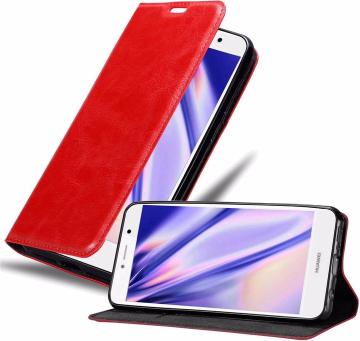 Actual product image Cadorabo Book Invisible Magnet Cover (Huawei Enjoy 7 Plus)
