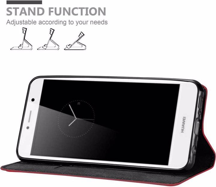Actual product image Cadorabo Book Invisible Magnet Cover (Huawei Enjoy 7 Plus)
