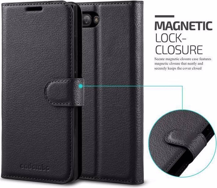 Produktbild Cadorabo Book mit Standfunktion Cover (Blackberry KEY2)