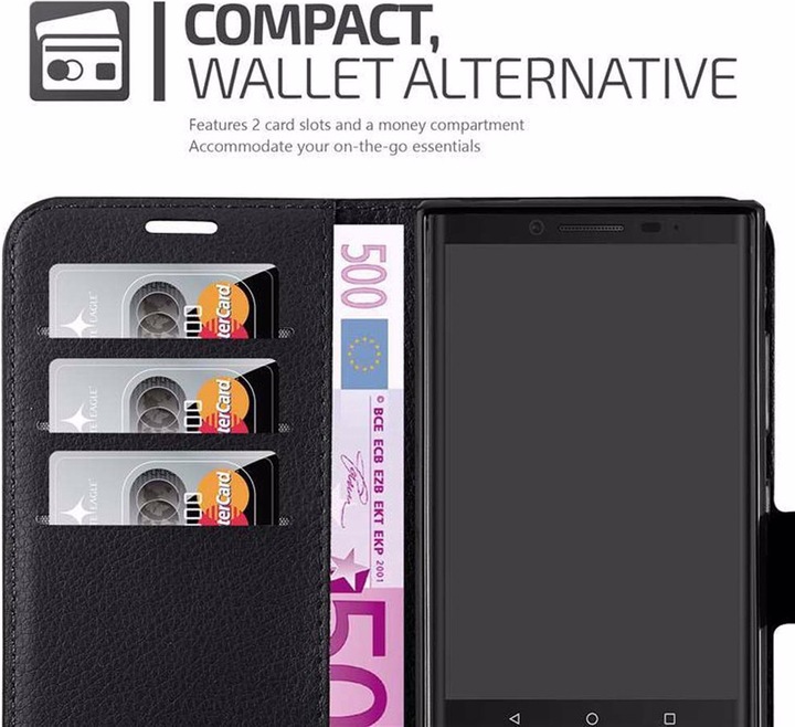 Produktbild Cadorabo Book mit Standfunktion Cover (Blackberry KEY2)