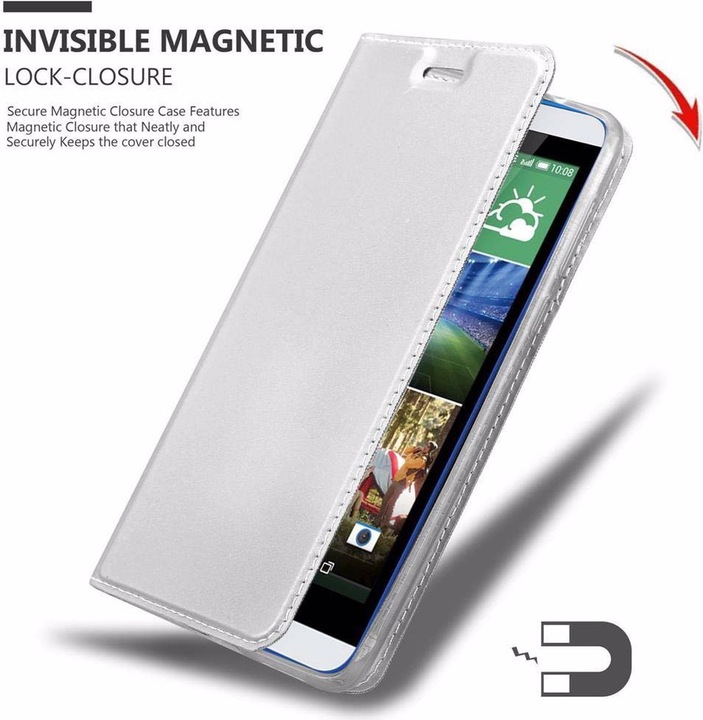 Actual product image Cadorabo Book Classy Style Cover (HTC Desire 820)