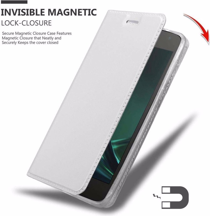 Produktbild Cadorabo Book Classy Style Cover (Motorola Moto G4 Play)