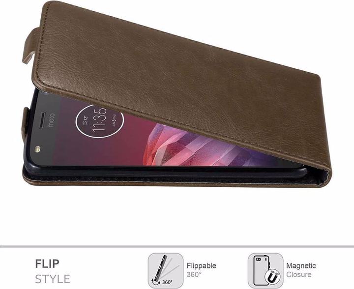 Produktbild Cadorabo Flip wie Invisible Cover (Motorola Moto Z2)