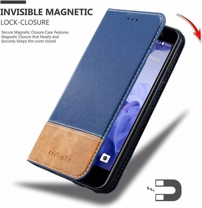 Actual product image Cadorabo Book X Wallet Cover (HTC U Play)