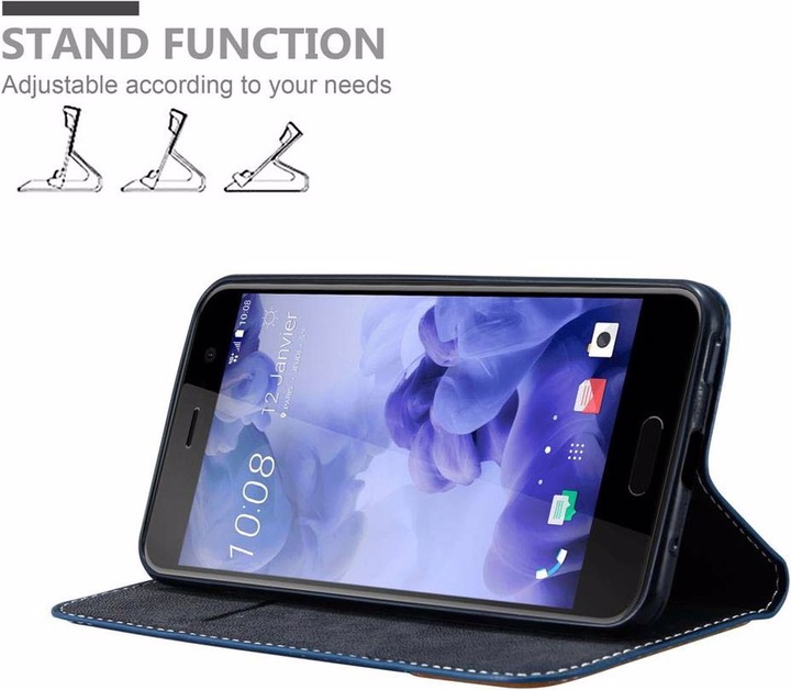 Actual product image Cadorabo Book X Wallet Cover (HTC U Play)