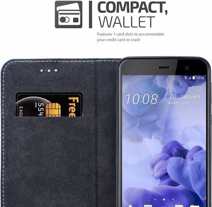 Actual product image Cadorabo Book X Wallet Cover (HTC U Play)