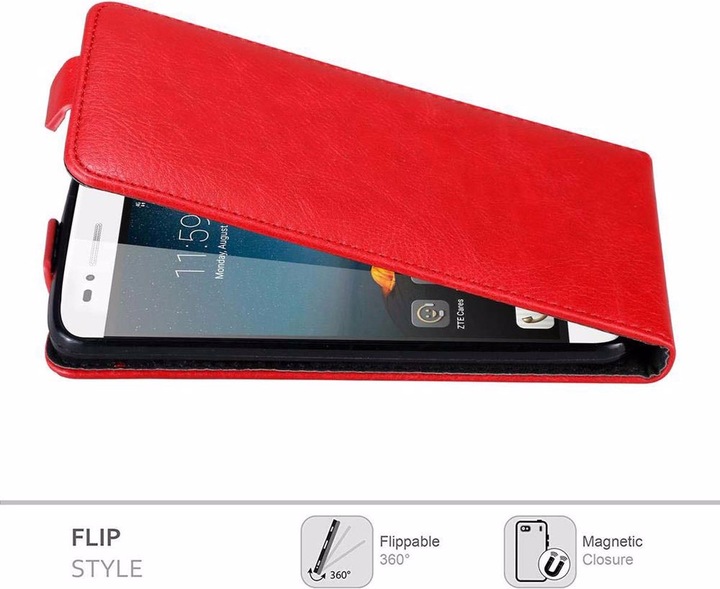 Produktbild Cadorabo Flip wie Invisible Cover (ZTE Blade A612)