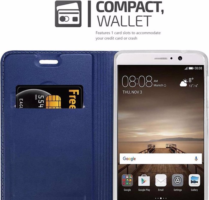 Actual product image Cadorabo Book Classy Style Cover (Mate 9)