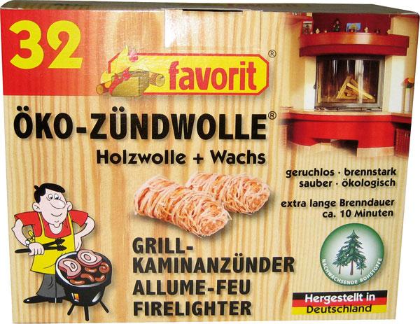 Produktbild Favorit Öko-Zündwolle