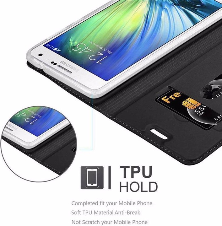 Actual product image Cadorabo Book Classy Style Cover (Samsung Galaxy A7)